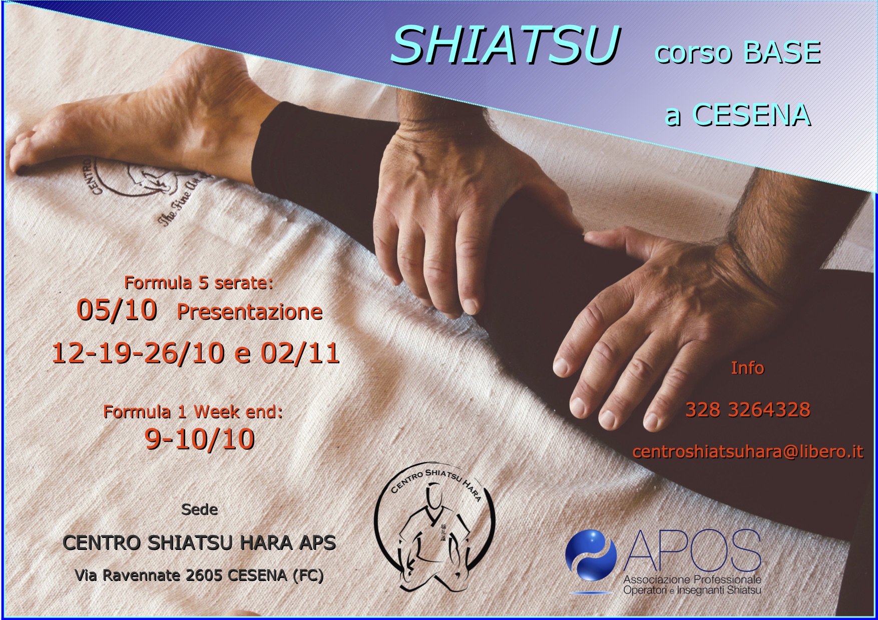 SHIATSU CORSO BASE