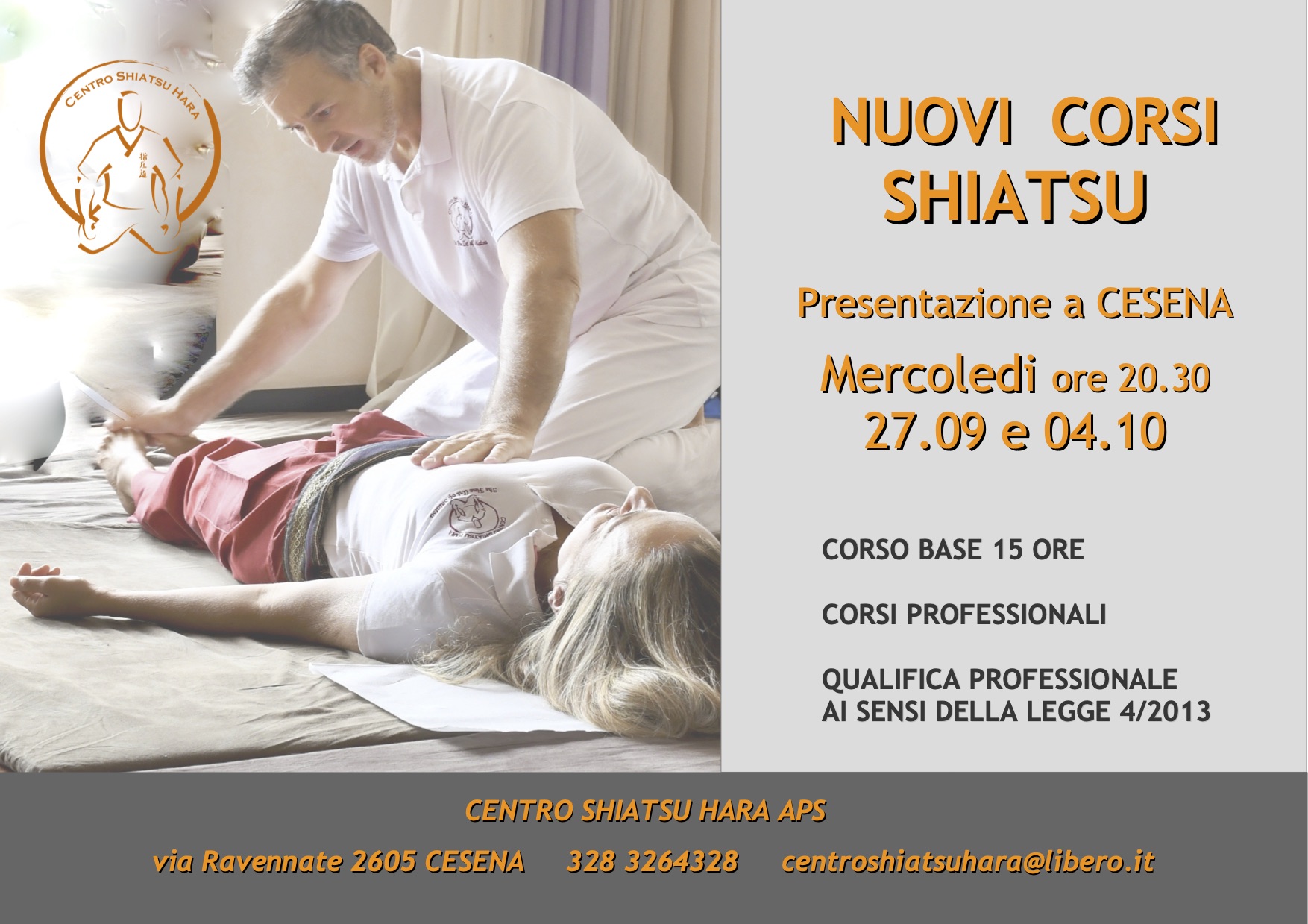 Nuovi Corsi Shiatsu